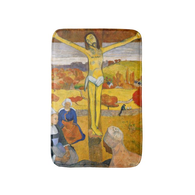 Tapis De Bain Paul Gauguin - Le Christ Jaune (Devant (Vertical))