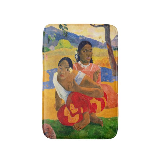 Tapis De Bain Paul Gauguin - Quand Vous Marierez-Vous ? (Devant (Vertical))