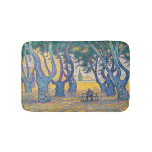 Tapis De Bain Paul Signac - Place des Lices, Saint-Tropez