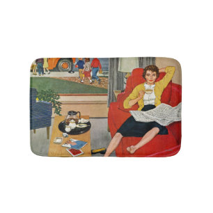 Tapis De Bain Pause-café de matin