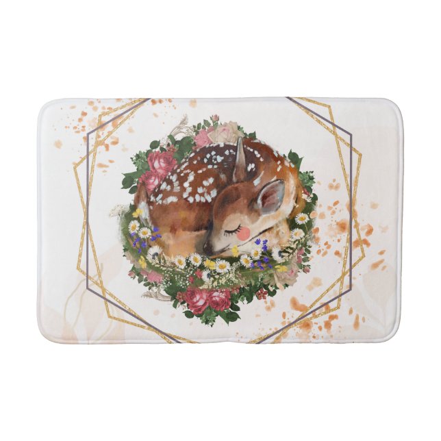 Tapis De Bain Pauvres couchés, Art Graphique animal Brown (Devant)