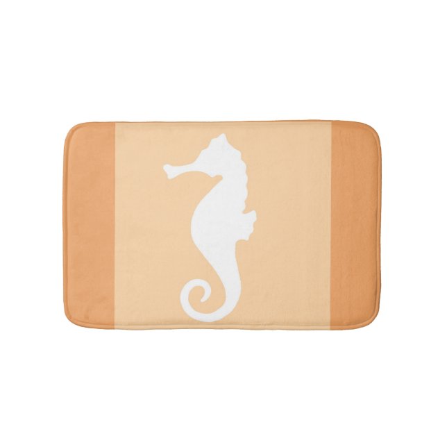 Tapis De Bain Peach Seahorse (Devant)