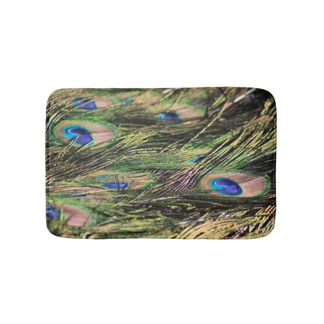 Tapis De Bain Peacock Feathers bain mat (Devant)