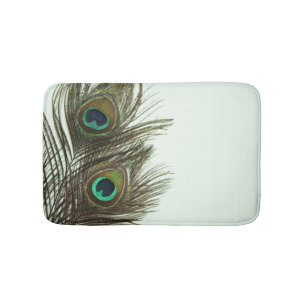 Tapis De Bain Peacock Plumes de bain Mat