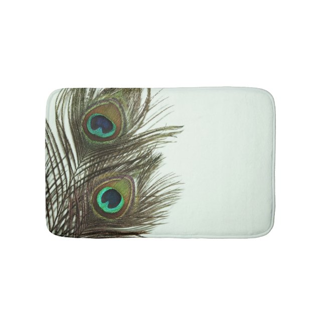 Tapis De Bain Peacock Plumes de bain Mat (Devant)