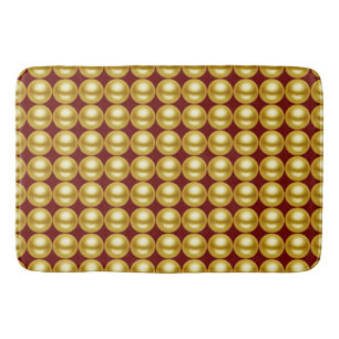 Tapis De Bain PEARLE EN OR PURE + votre backgr. & idées