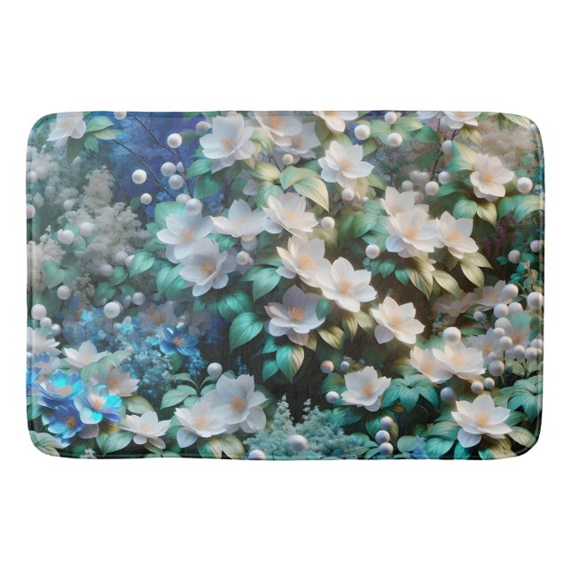 Tapis De Bain Pearlescent Flora (Devant)