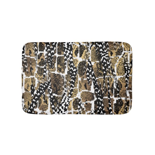 Tapis De Bain Peau animale Abstraite : Conception artistique (Devant)