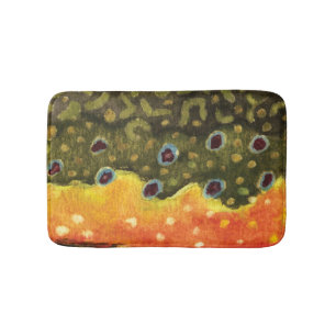Tapis De Bain Pêche à l'omble de fontaine