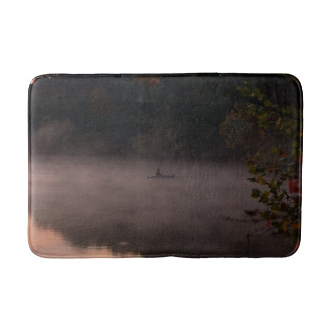 Tapis De Bain Pêche brumeuse matinale (Devant)