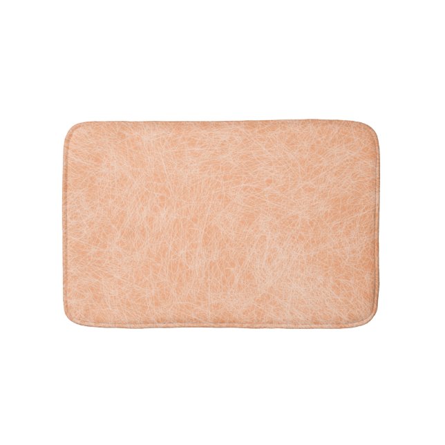 Tapis De Bain Pêcher Fuzz Faux Cuir (Devant)