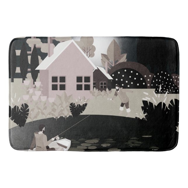 Tapis De Bain Pêcheurs (Devant)