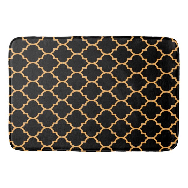 Tapis De Bain Peigne noir (Devant)