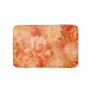 Tapis De Bain Peinture de fleurs Mat de bain