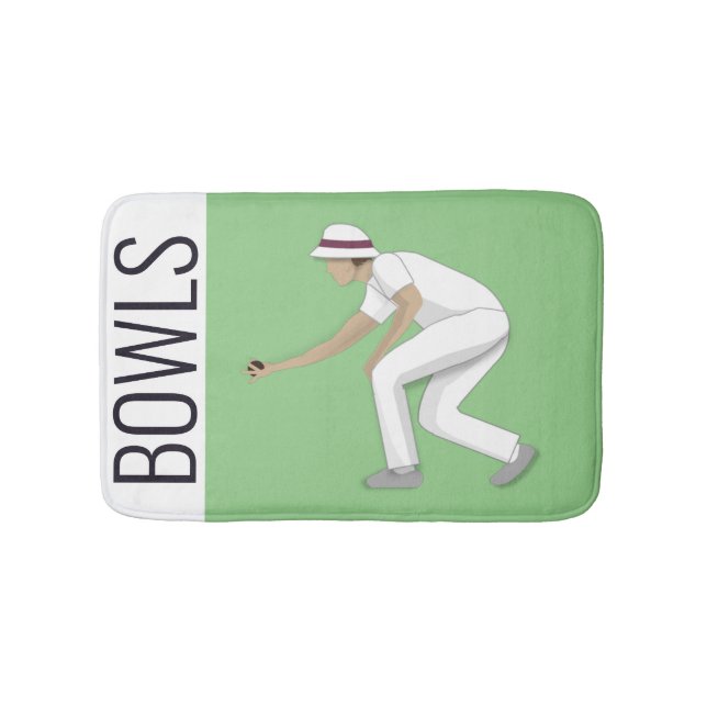 Tapis De Bain Pelouse Bowls (Devant)