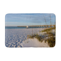 Pensacola Sand Dunes Pier Matin Bain Mat