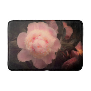 Tapis De Bain Peonies Pink Peony Flowers Nature