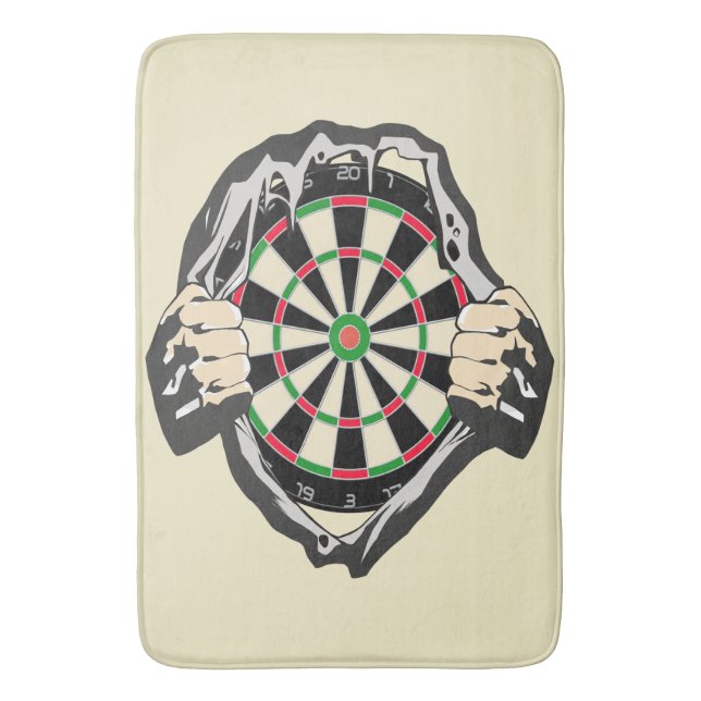 Tapis De Bain Percée vers le Bullseye - Ultimate Dartboard (devant Vertical)