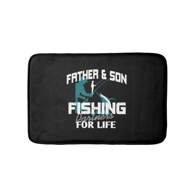 Tapis De Bain Père Fils Pêche (Devant)
