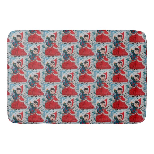 Tapis De Bain Père Noël Helper Christmas (Devant)