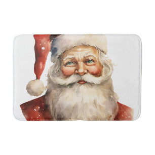Tapis De Bain Père Noël Noël rétro de Noël