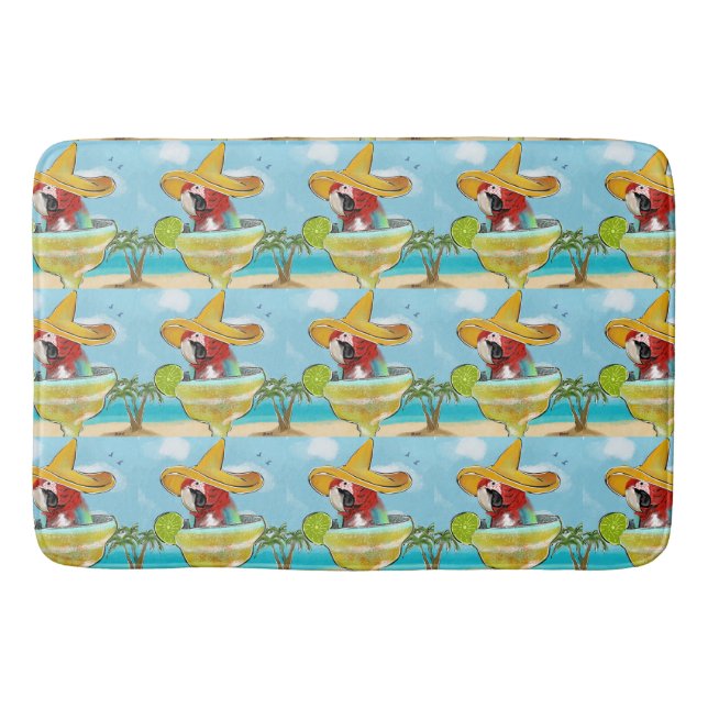 Tapis De Bain Perroquet (Devant)
