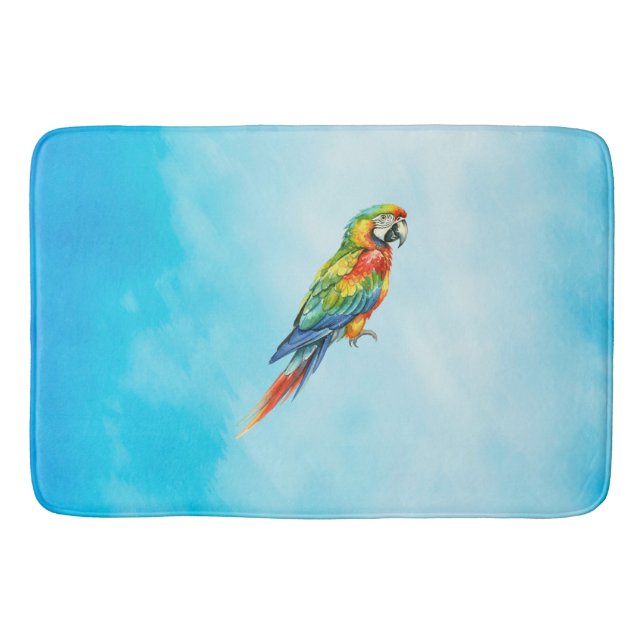 Tapis De Bain Perroquet (Devant)