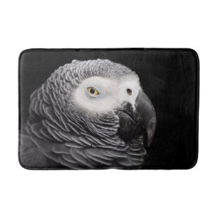 Tapis De Bain Perroquet Gris Africain