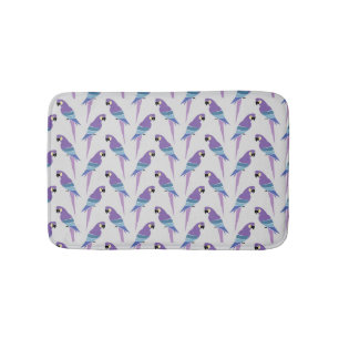 Tapis De Bain Perroquets pourpres