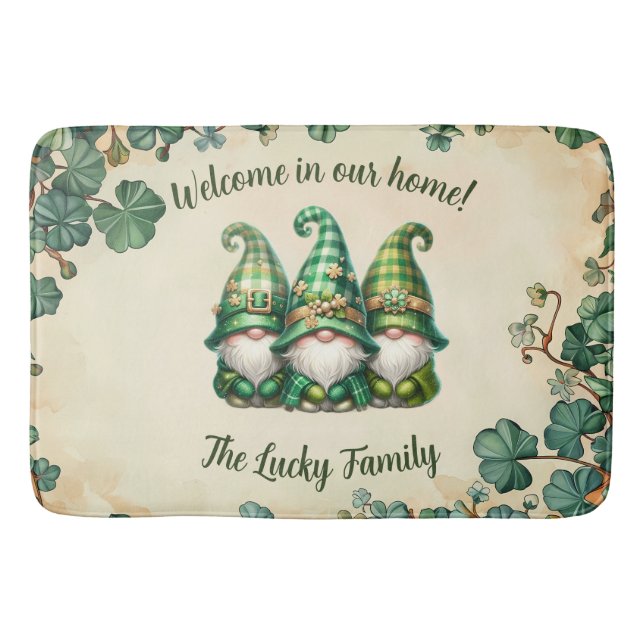 Tapis De Bain Personalize this St. Patrick's Day (Devant)