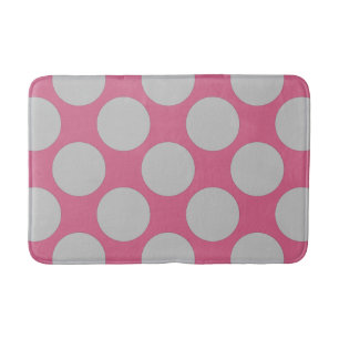 Tapis De Bain Personnalisable Pois Motif n'importe quelle couleu