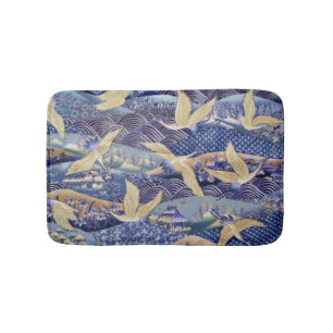 Tapis De Bain Personnalisation de la grue japonaise