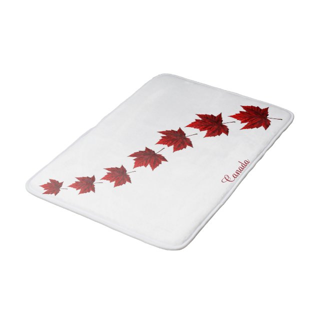 Tapis de bain personnalisé Canada Souvenir Canada  (Angle)