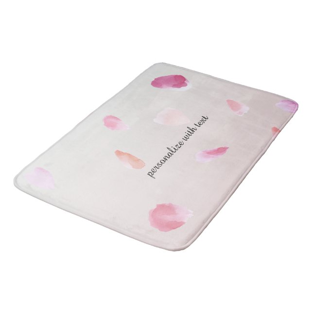 Tapis De Bain Pétales roses (Angle)