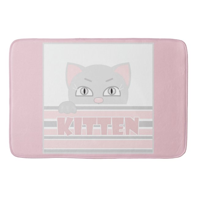Tapis De Bain Petit chaton (Devant)