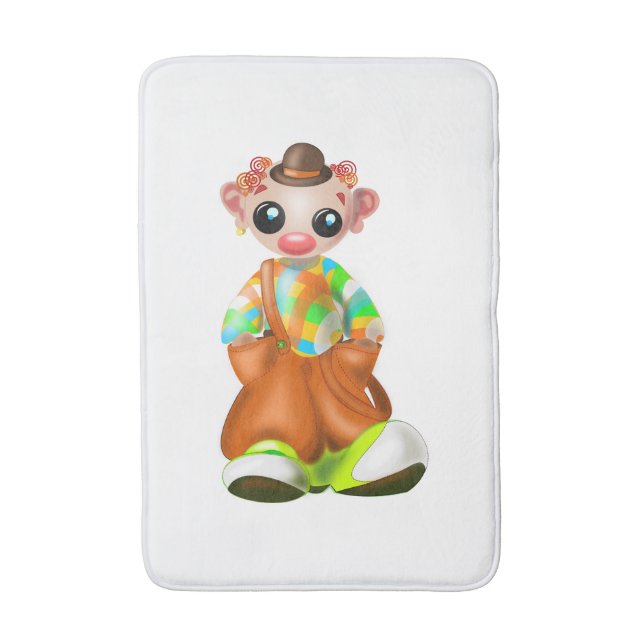 Tapis De Bain Petit Clown triste (Devant (Vertical))
