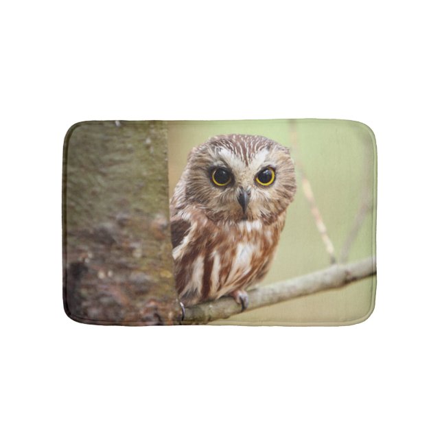 Tapis De Bain Petit hibou de bébé | Ontarios (Devant)