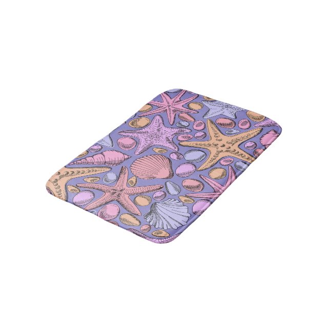 Tapis de bain petit modèle Fantaisie Coquillage La (Angle)