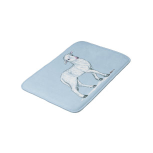Tapis De Bain Petit White Lamb