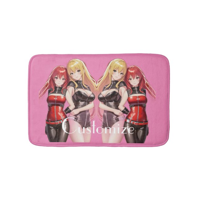 Tapis De Bain Petites filles Anime Thunder_Cove (Devant)