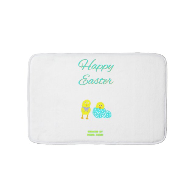 Tapis De Bain Petits chauves-souris de Pâques (Devant)