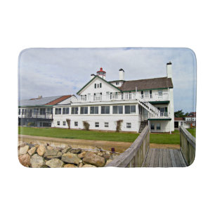 Tapis De Bain Phare de la rivière Bass, Massachusetts Mat de bai