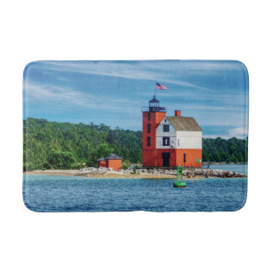 Tapis De Bain Phare de Round Island
