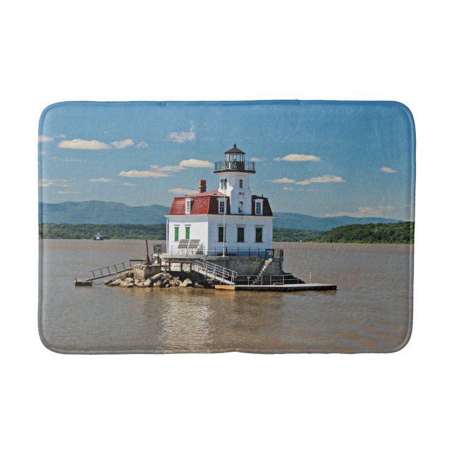 Tapis De Bain Phare d'Esopus Meadows, New York Bath Mat (Devant)
