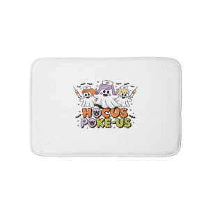 Tapis De Bain Phlebotomiste Halloween Médicale Lab Tech Éffrayan