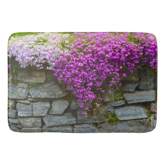 Tapis De Bain Phlox sur des roches (Devant)