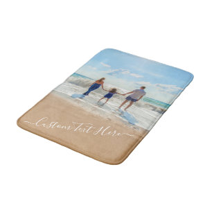 Tapis De Bain Photo Bath Mat personnalisée avec vos photos et vo