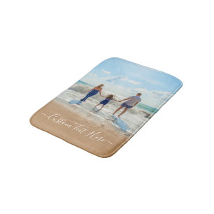Tapis De Bain Photo Bath Mat personnalisée avec vos photos et vo