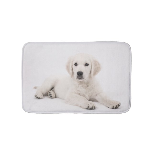 Tapis De Bain Photo de Golden Retriever (Devant)