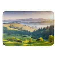 Photo de paysage naturel de collines ondoyantes